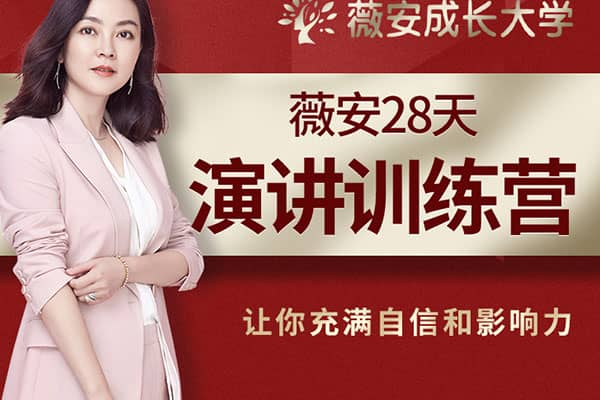 薇安28天演讲训练营【Viann薇安】（原价1299）