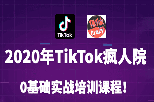 2020年TikTok疯人院0基础实战培训课程（原价999）