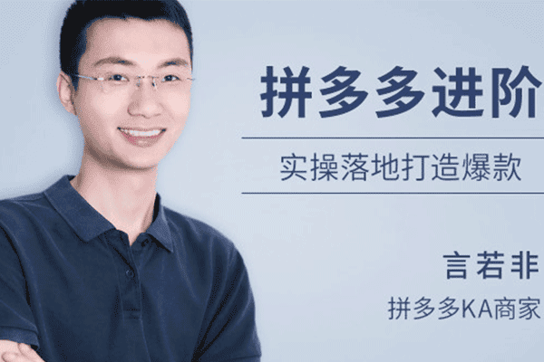 拼多多进阶课【牛气学堂-言若非】【20.5.10】（原价498）