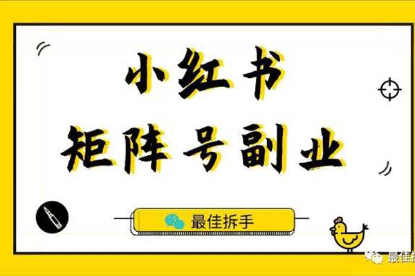小红书矩阵号副业，最适合新手入门的短视频副业【林戏生】（原价799）